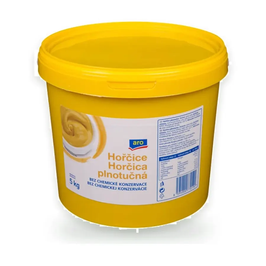 Hořčice plnotučná 5 kg