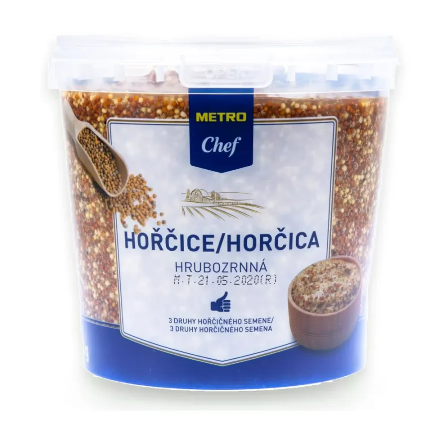 Hořčice hrubozrnná 950 g