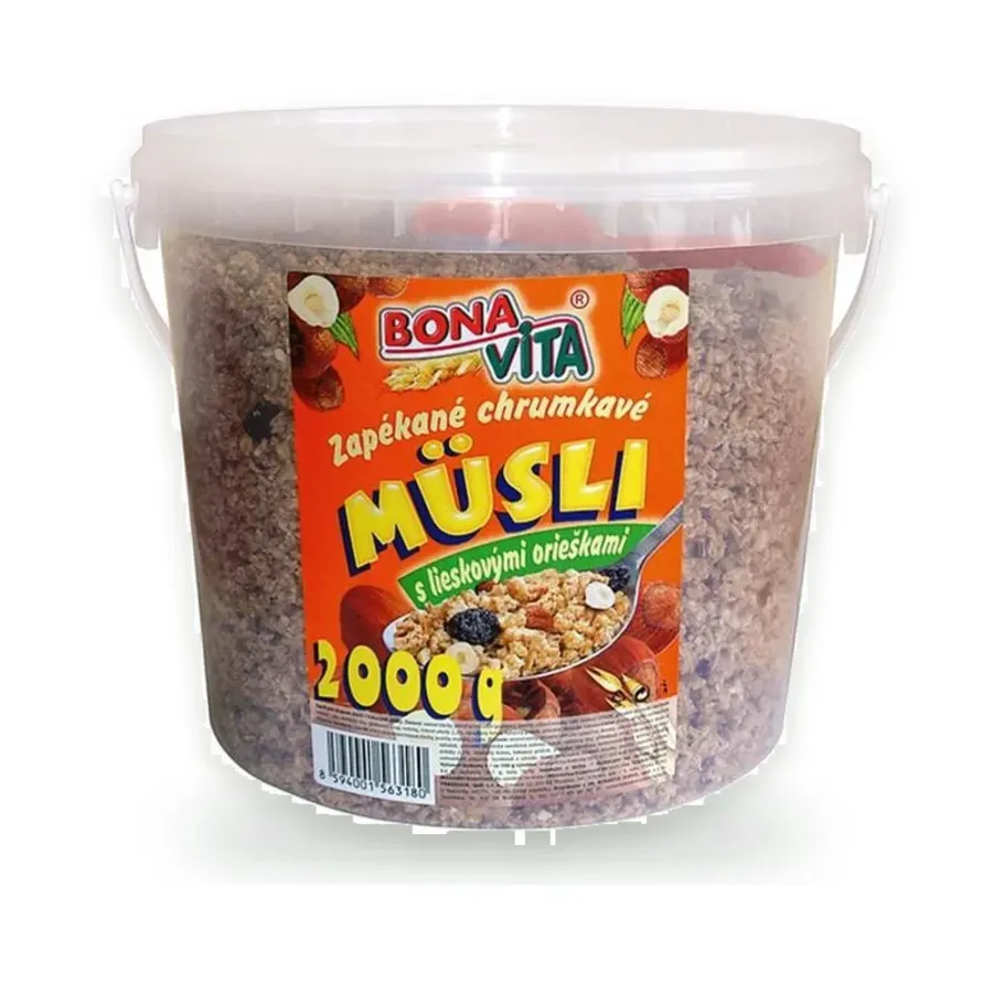 Müsli zapékané s oříšky 2 kg