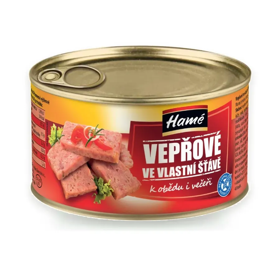 Vepřové maso ve vlastní šťávě 400 g