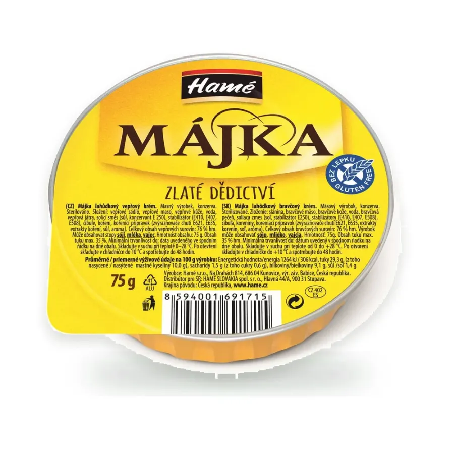 Májka paštika 75 g