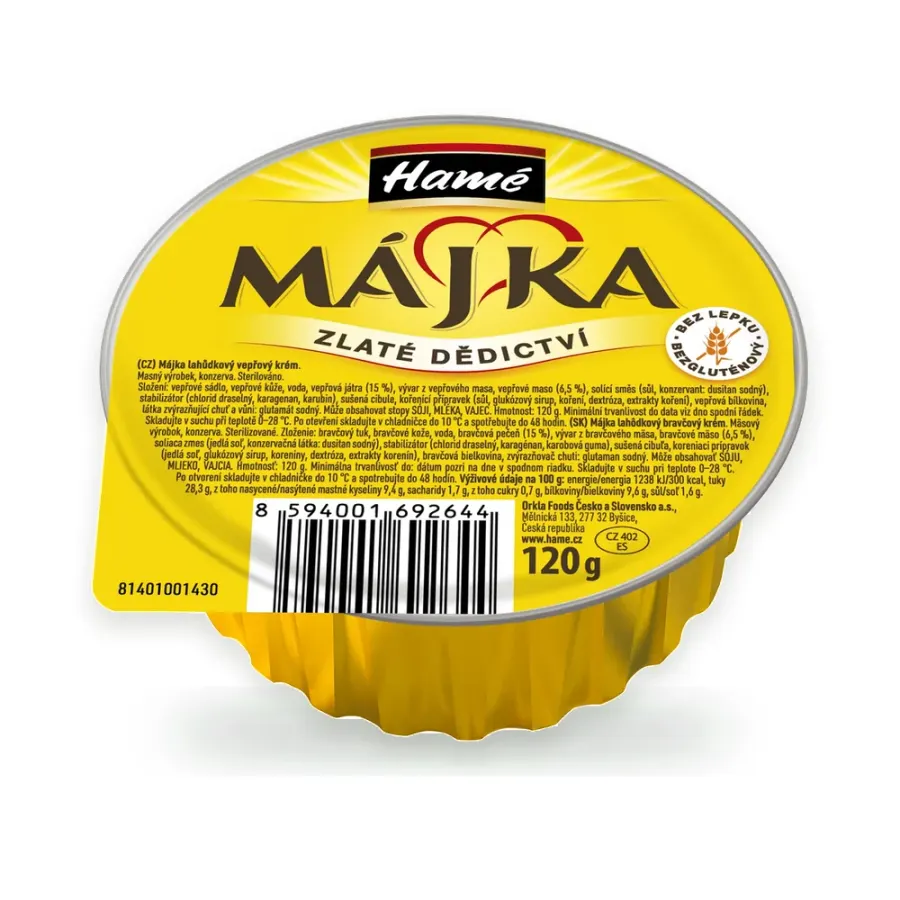Májka paštika 120 g