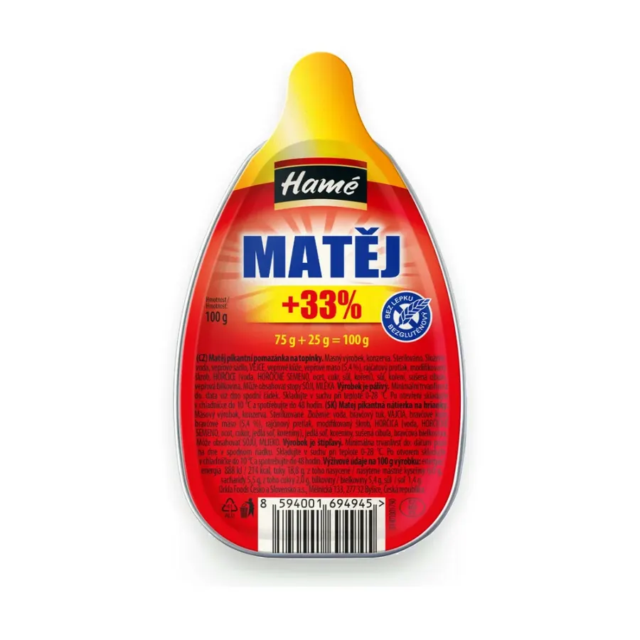 Matěj paštika 16 x 100 g