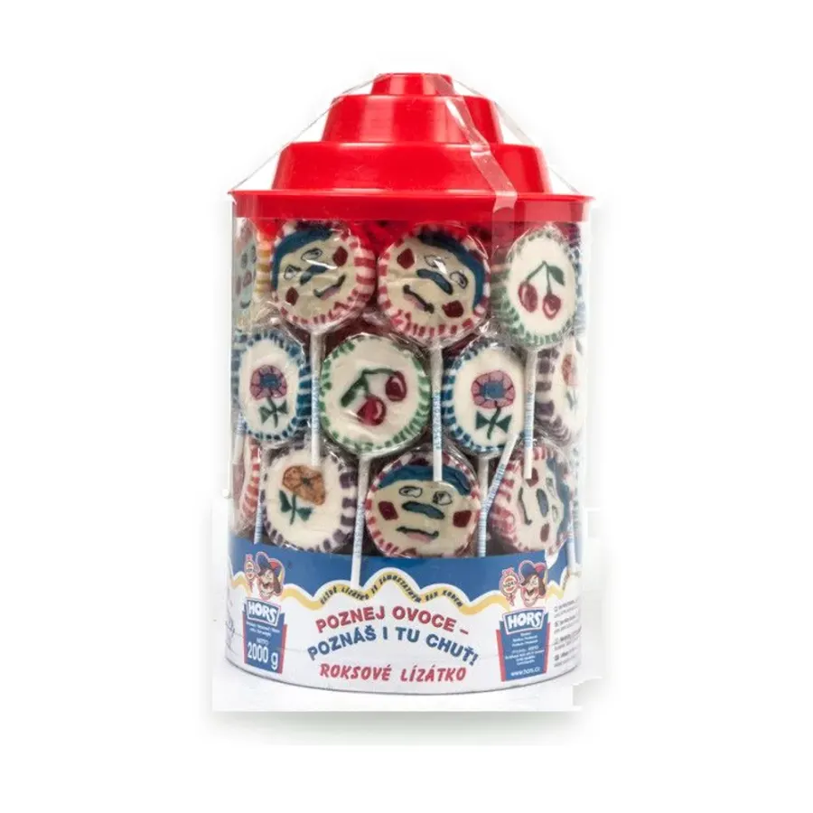Roks lízátko 100 x 20 g dóza