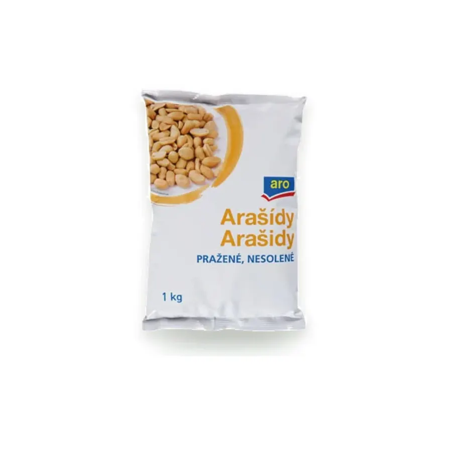 Pražené nesolené arašídy Argentina 1 kg