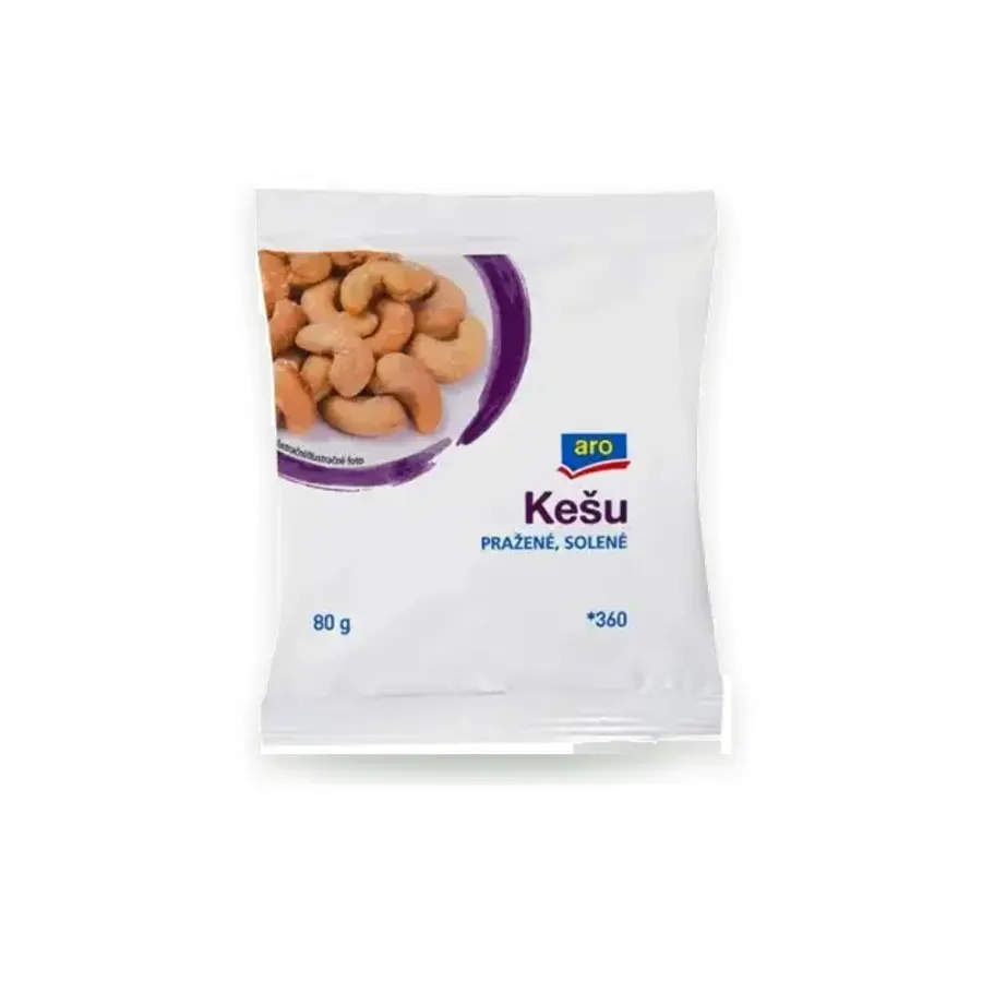 Kešu pražené solené 80 g