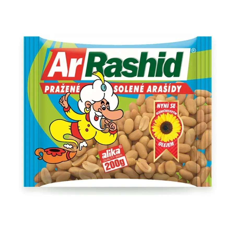 Arašídy pražené solené 200 g