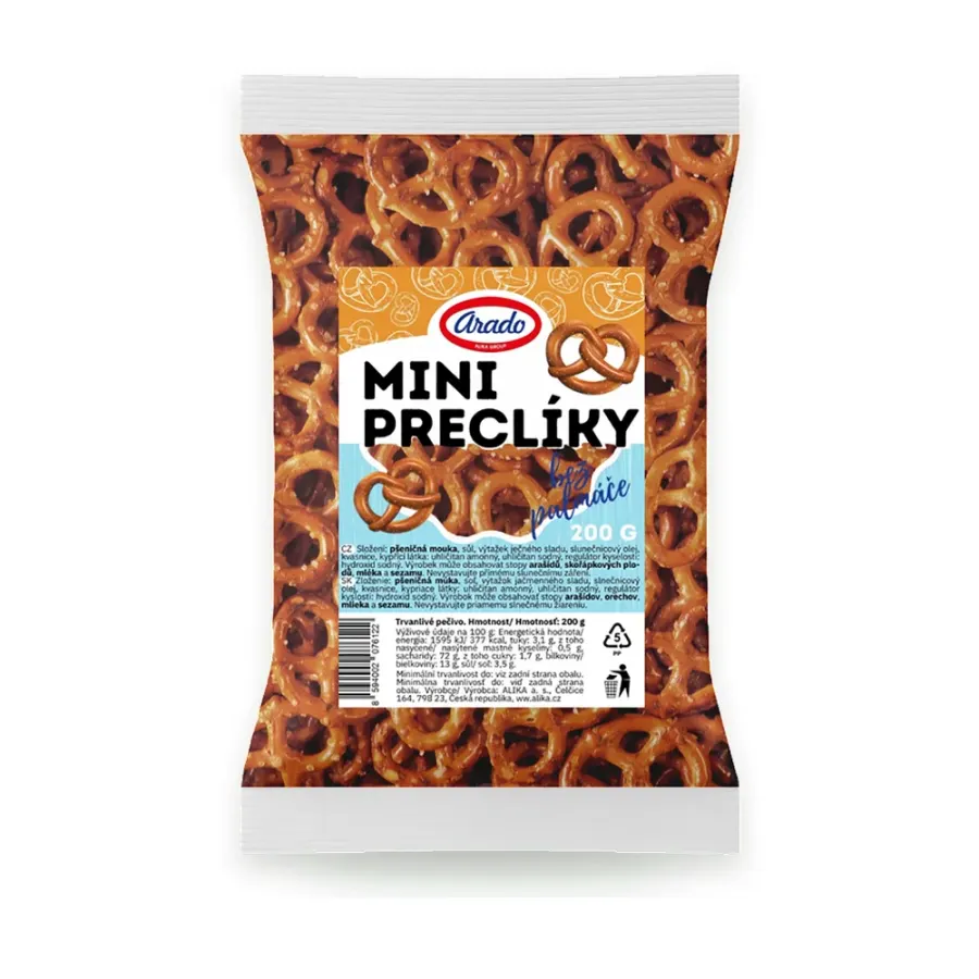 Preclíky slané 200 g
