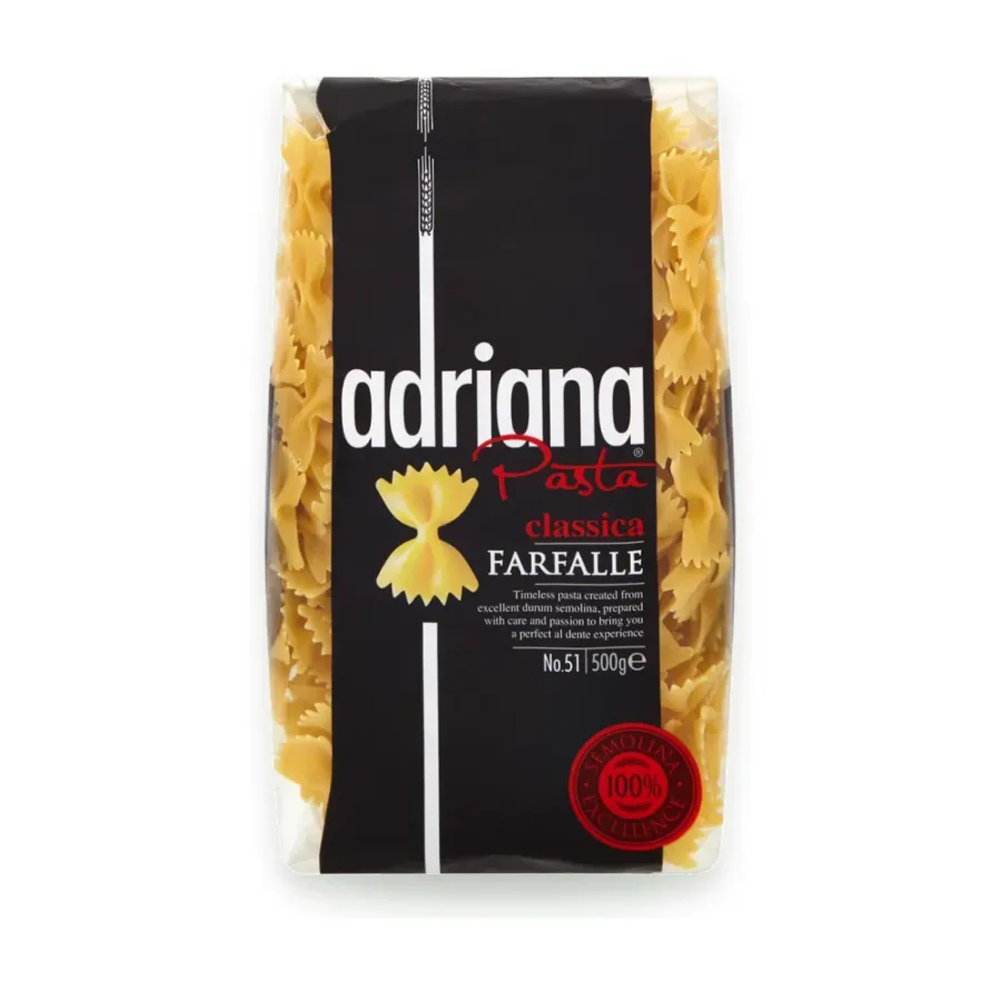 Farfalle semolinové těstoviny 500 g