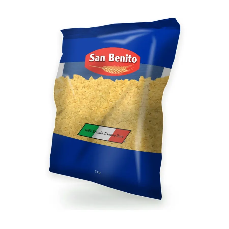 Těstoviny farfalle semolinové 5 kg