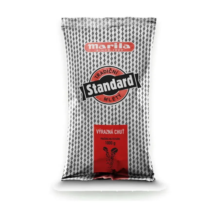 Mletý Standard pražená mletá káva 1 kg