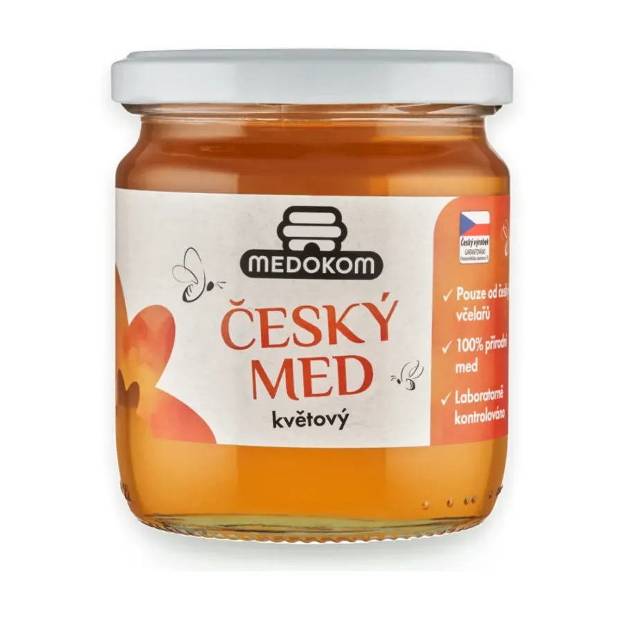 Český med květový 500 g