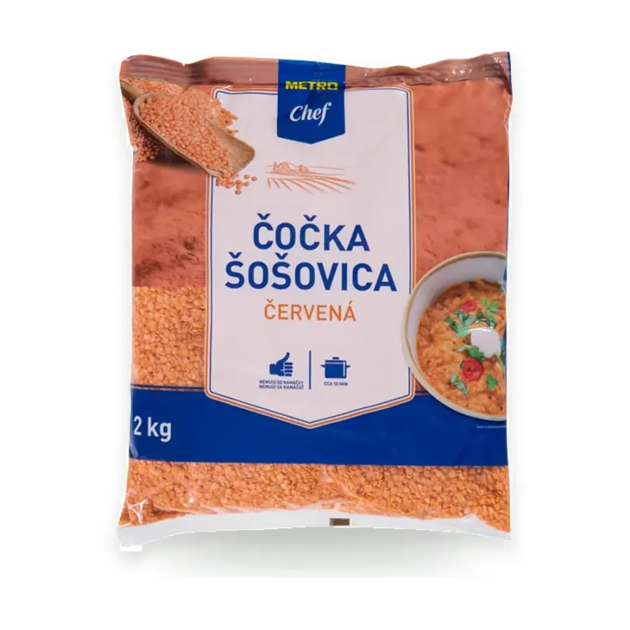 Čočka červená 2 kg