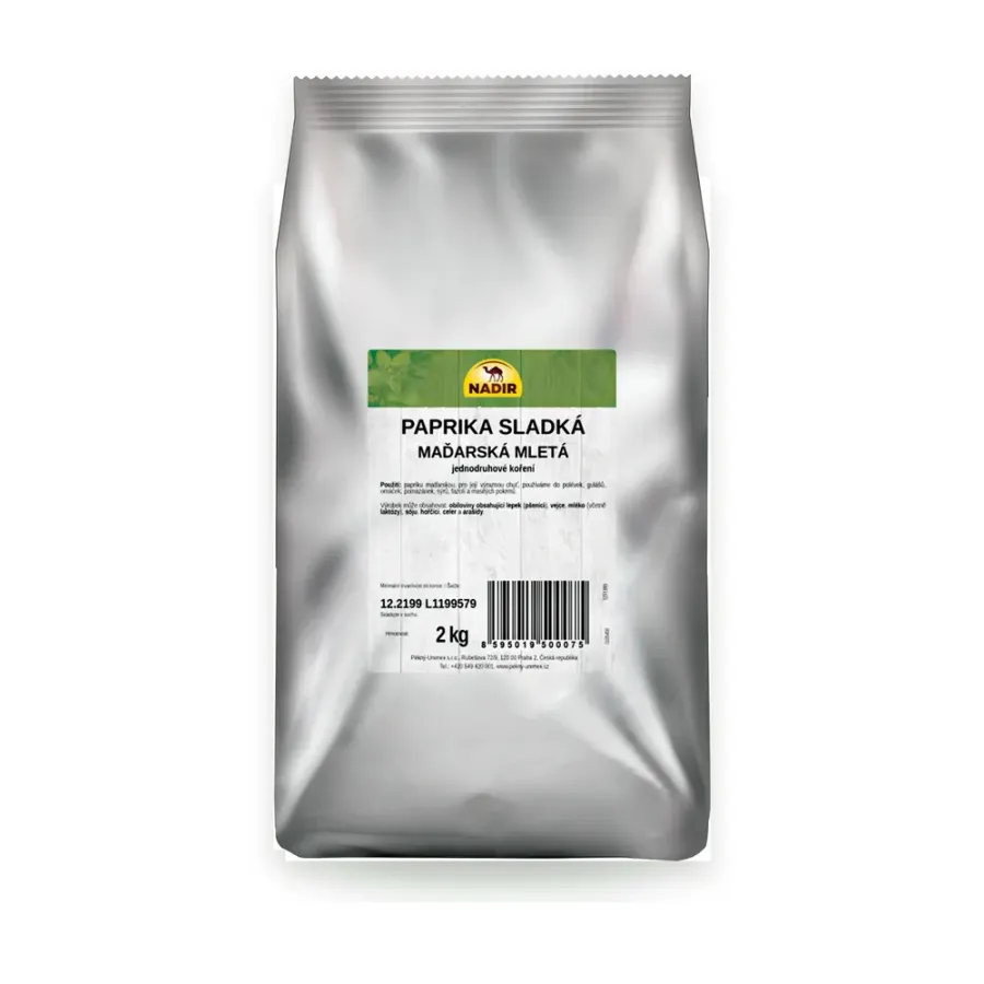Mletá maďarská paprika 2 kg
