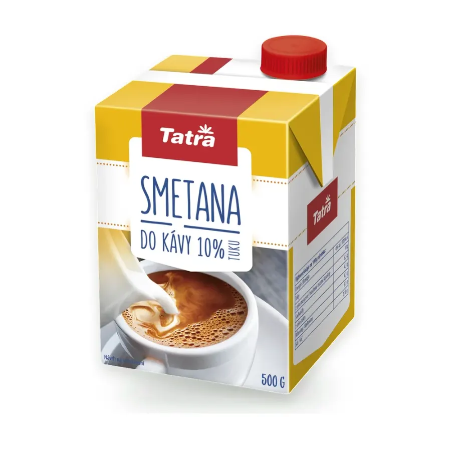 Smetana do kávy 10% 6 x 500 g