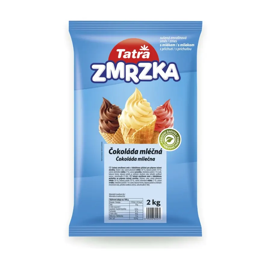 Zmrzlinová směs příchuť čokoláda 2 kg