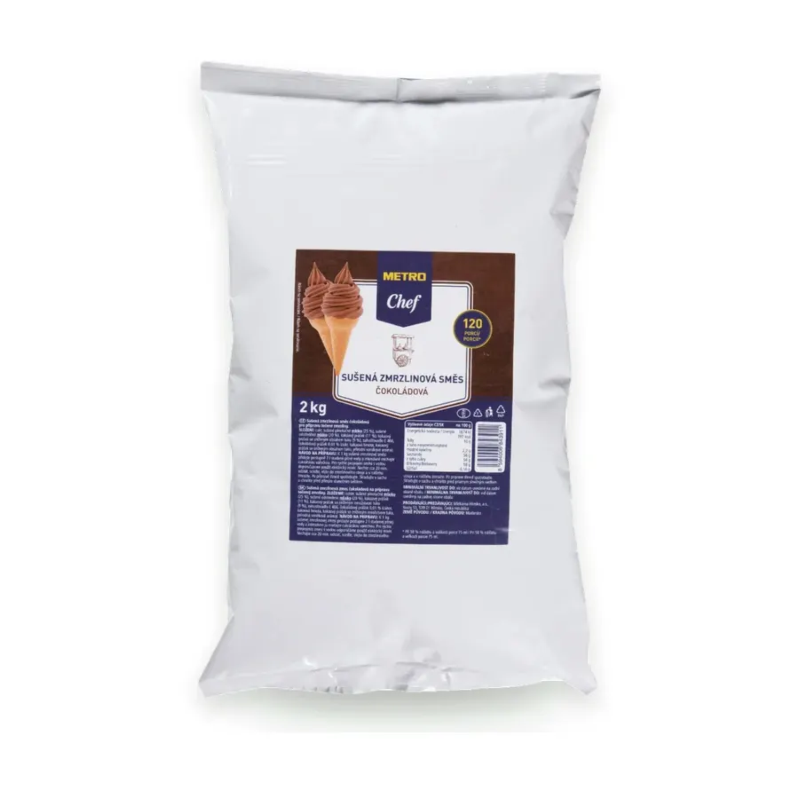 Zmrzlinová směs čokoládová příchuť 2 kg