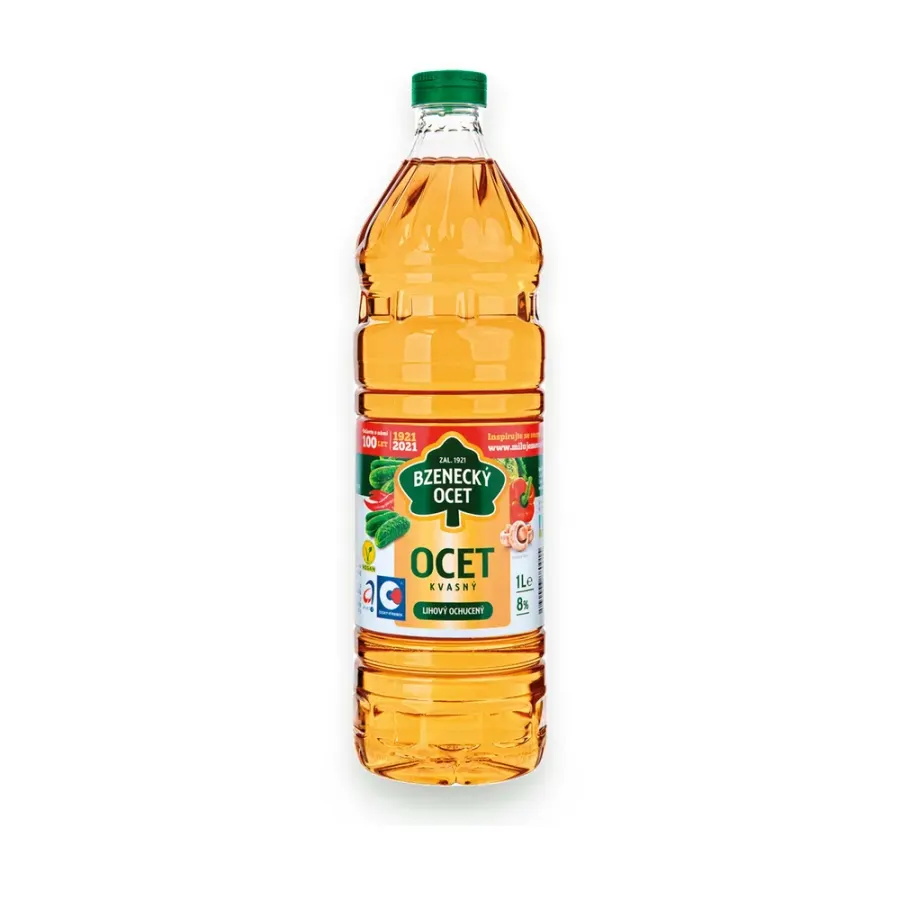 Ocet kvasný lihový 8% 1 l