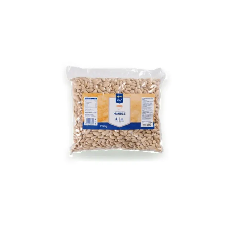 Mandle pražené solené 2,5 kg