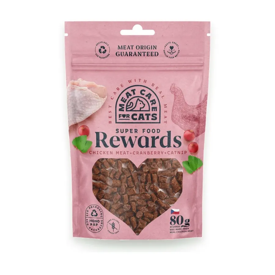 Rewards Cat kuřecí s šantou a brusinkou 80 g