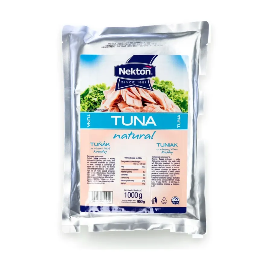 Tuňák ve vlastní šťávě 1 kg