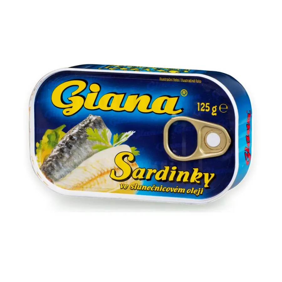 Sardinky v oleji 125 g