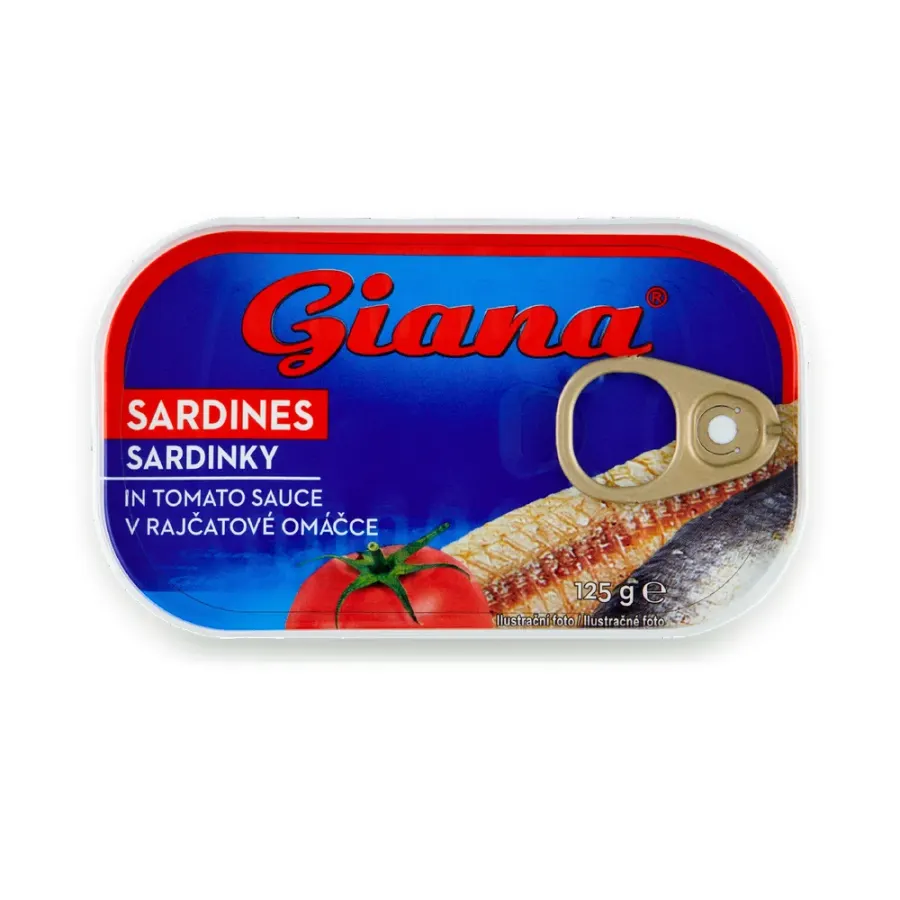 Sardinky v tomatě 125 g