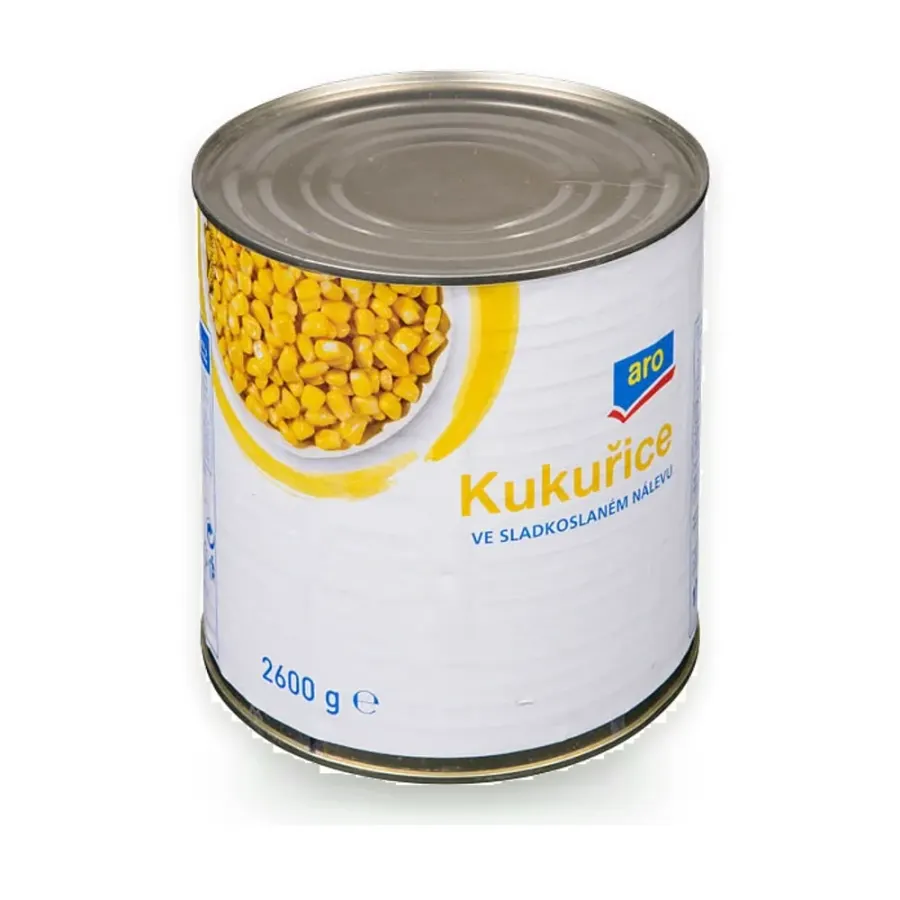 Kukuřice ve sladkoslaném nálevu 2650 ml