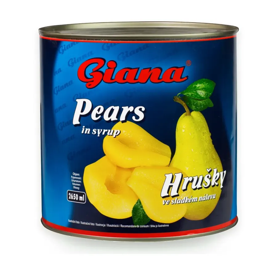 Hrušky v nálevu 2,65 l