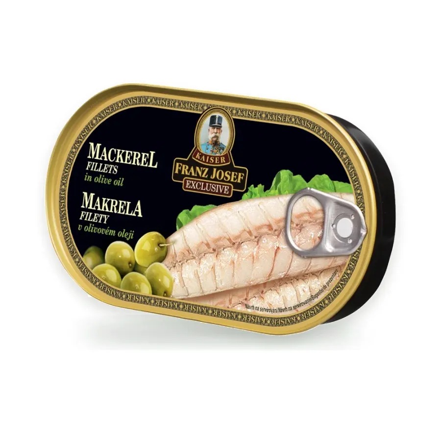 Makrela filety v olivovém oleji 170 g