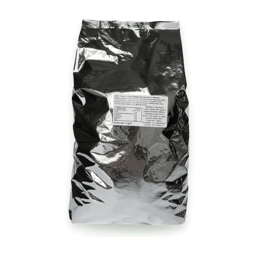 Krutony kostky smažené česnekovo-cibulová příchuť 1 kg