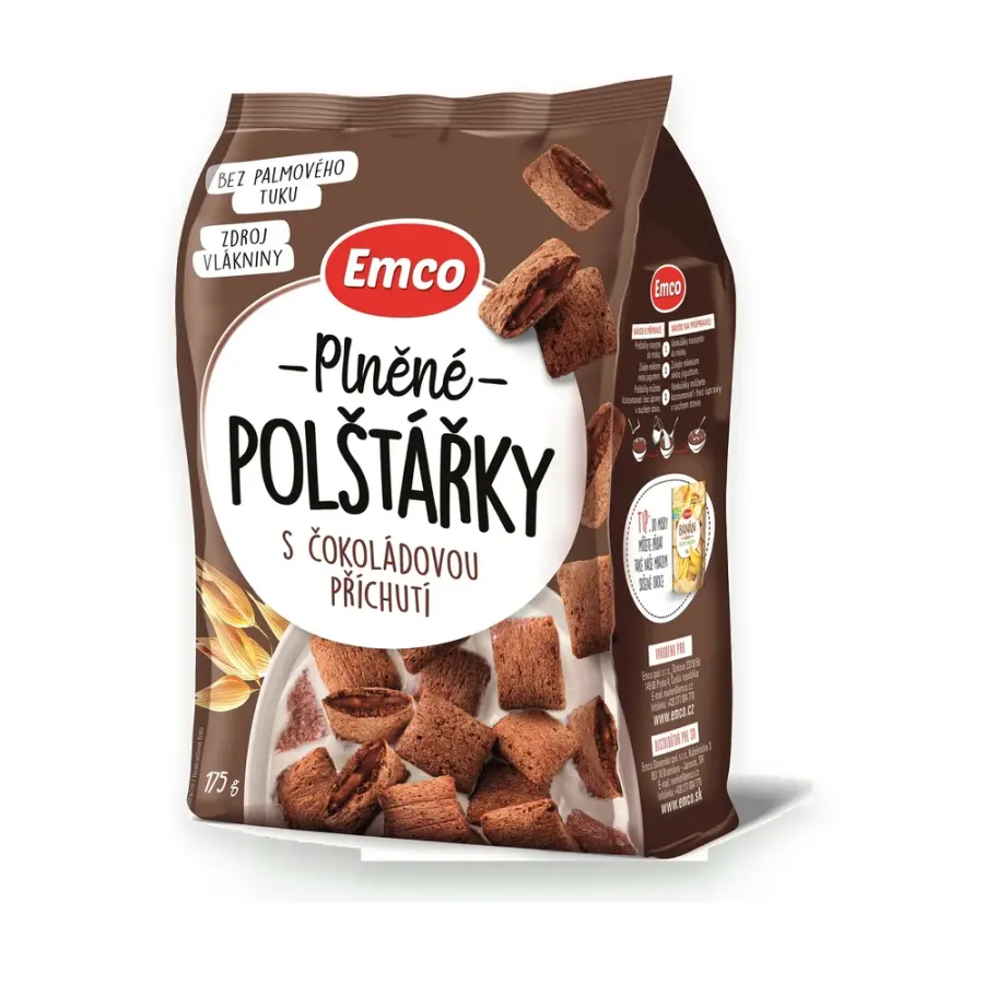Polštářky čokoláda 175 g