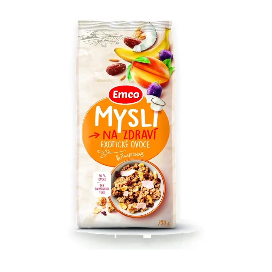 Mysli křupavé s ovocem 750 g