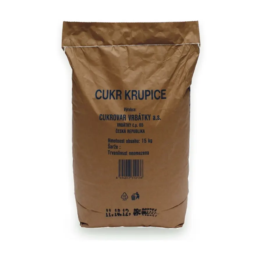 Cukr krupice 15 kg