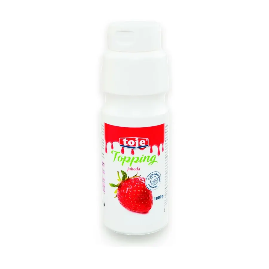 Topping příchuť jahoda 1 kg