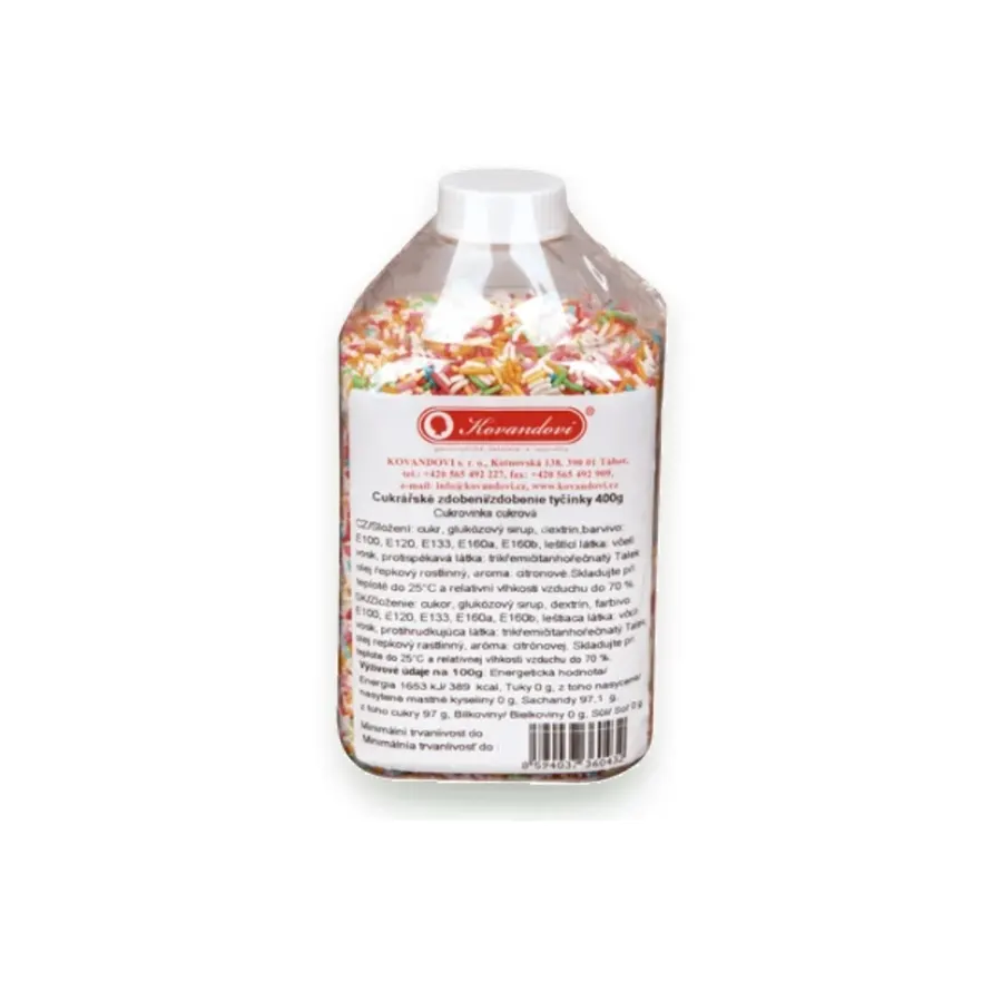 Cukrový posyp tyčinky 400 g