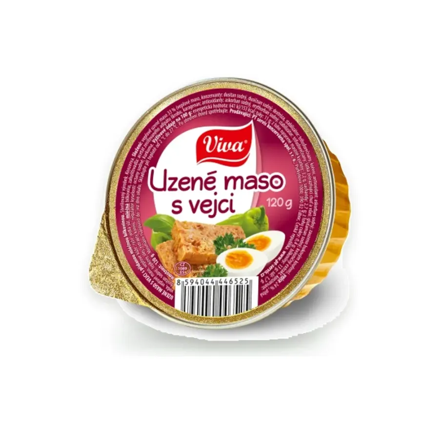Maso uzené s vejci 120 g