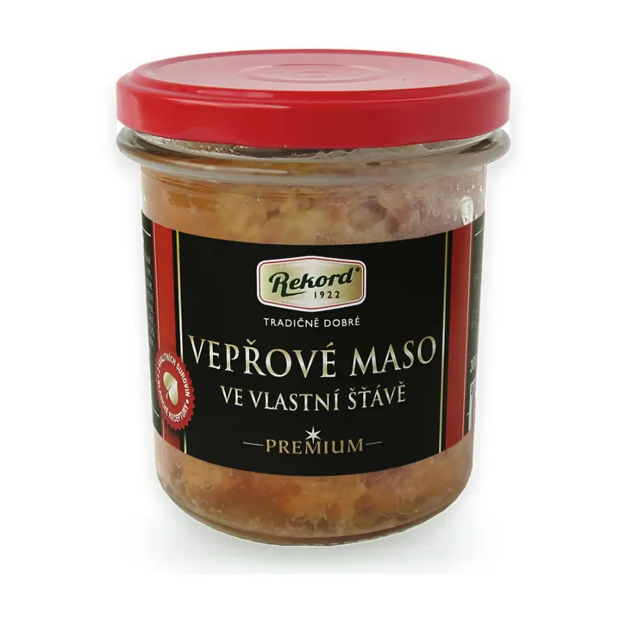 Vepřové maso ve vlastní šťávě 300 g