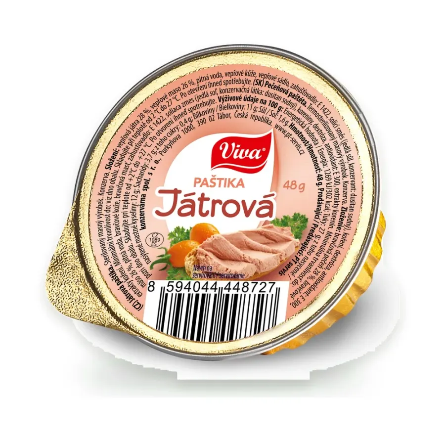 Paštika játrová 48 g