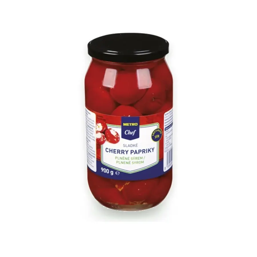 Paprika Cherry se sýrem 900 g