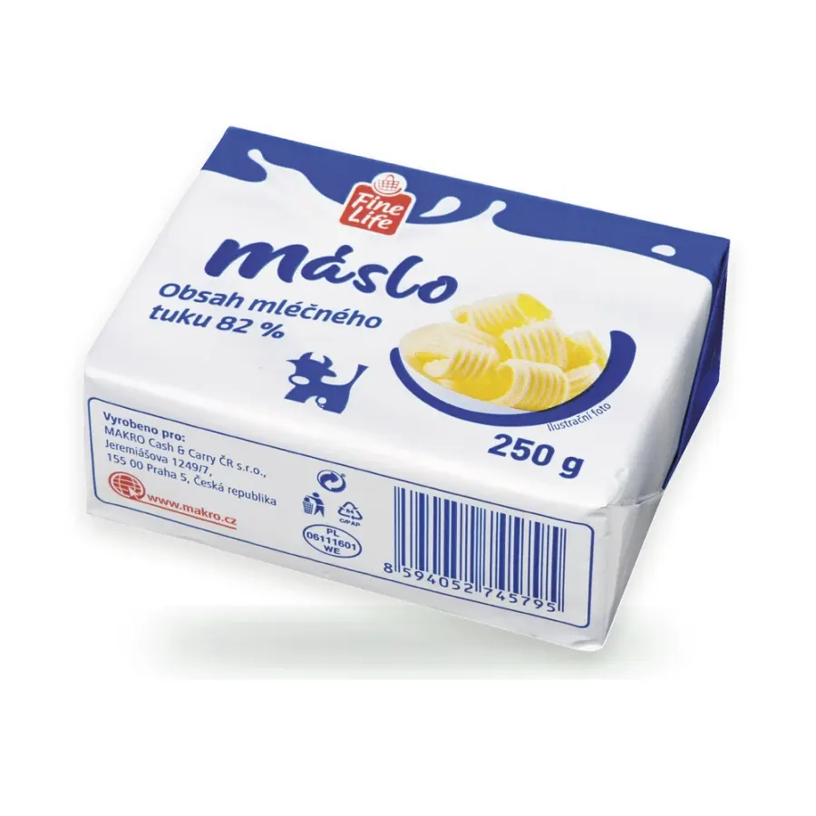 Fine Life Máslo 82 % 250 g
