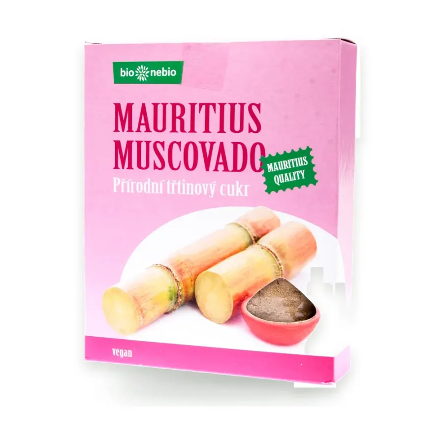 Muscovado třtinový přírodní cukr 400 g
