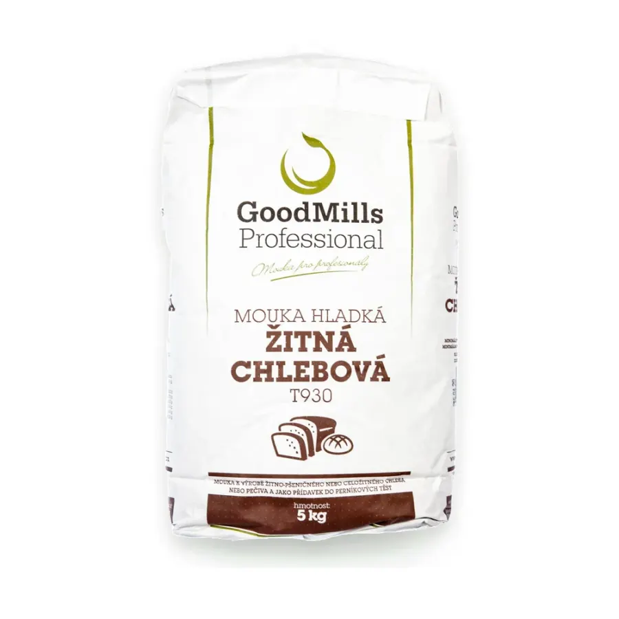 Mouka hladká žitná chlebová T930 5 kg