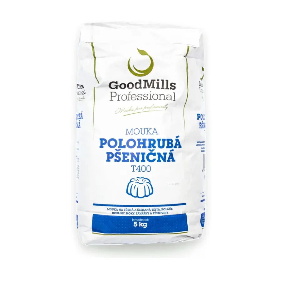 Mouka polohrubá pšeničná T400 5 kg