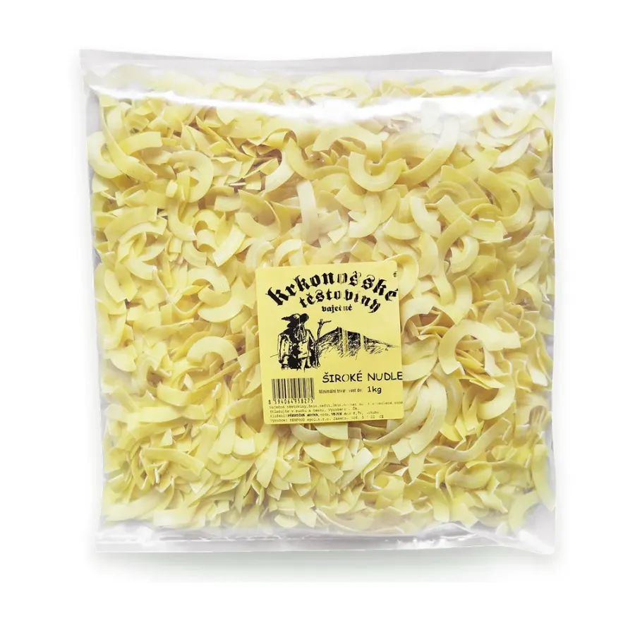 Široké nudle těstoviny 1 kg
