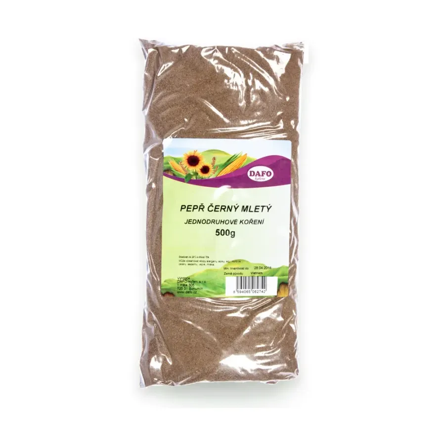 Pepř černý mletý 500 g