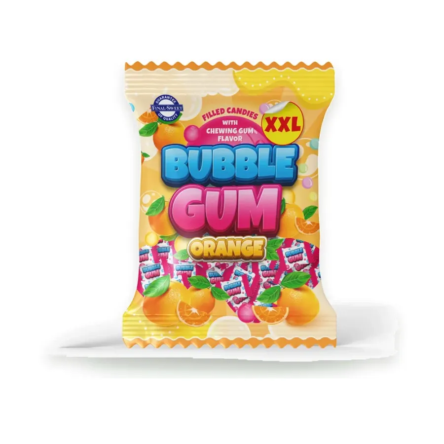 Bubble Gum žvýkačky pomerančové 300 g