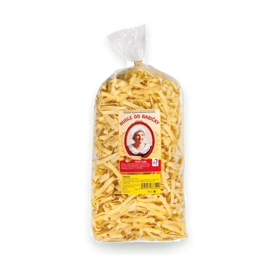 Nudle od babičky extra široké 1 kg