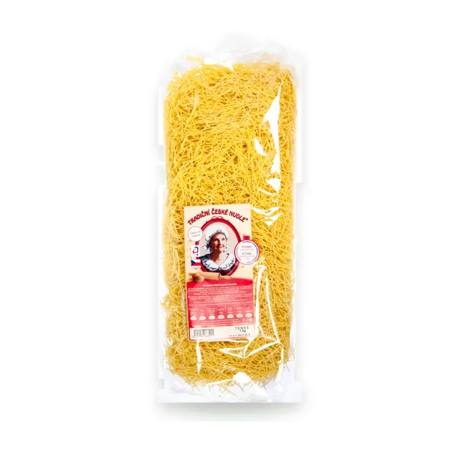 Nudle od babičky polévkové tenké 1 kg