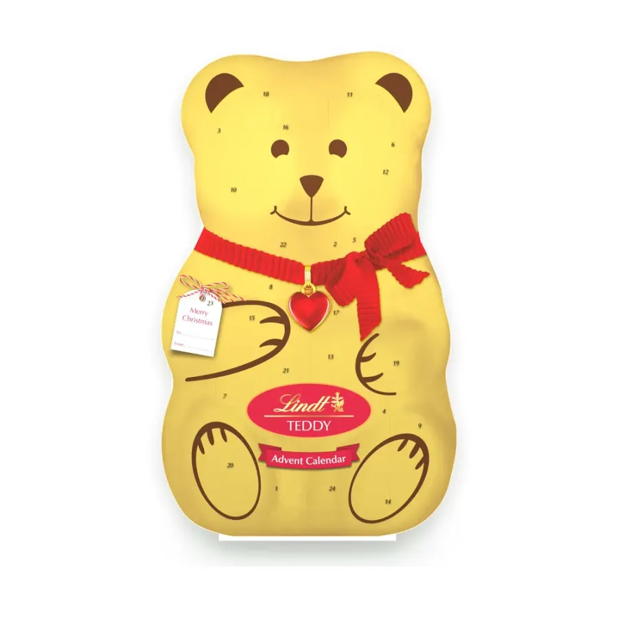 Teddy adventní kalendář Shape 310 g
